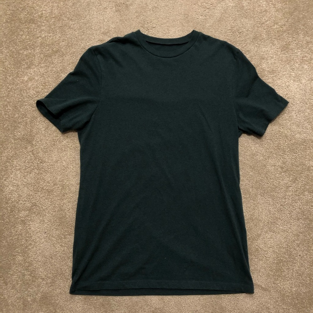 Topman Solid Forest Green Tee Shirt